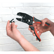 Sealey Ratchet Crimping Tool Interchangeable Jaws AK3857 Sealey - Dynamic Drive