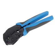 Sealey Ratchet Crimping Tool Angled Head Insulated Terminals AK3863 Sealey - Dynamic Drive