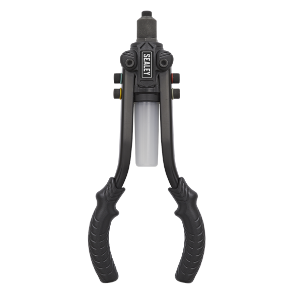 Sealey Compact Riveter with Collection Bowl Heavy-Duty AK3982 Sealey - Dynamic Drive