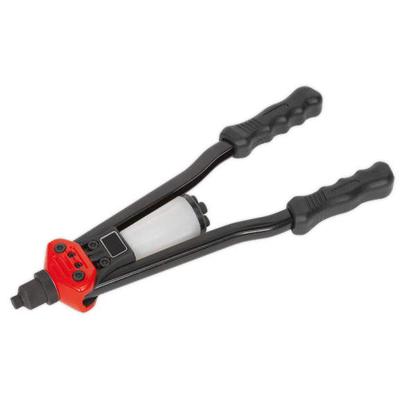 Sealey Medium-Arm Riveter with Collection Bowl AK3983 Sealey  - Dynamic Drive