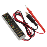 Sealey Battery/Alternator Tester 12V LED AK400 Sealey - Dynamic Drive
