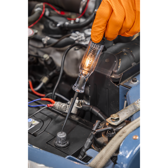 Sealey Circuit Tester with Test Light 6-24V AK402 Sealey - Dynamic Drive