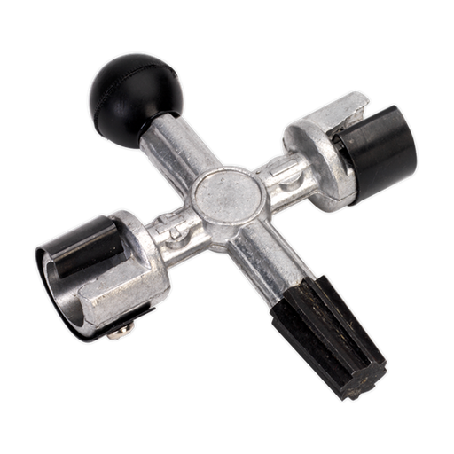 Sealey Battery Post & Terminal Cleaner 4-Way AK418 Sealey - Dynamic Drive