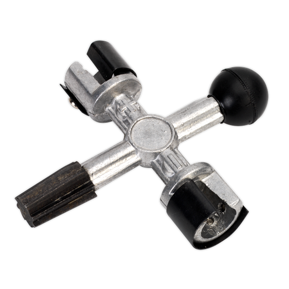 Sealey Battery Post & Terminal Cleaner 4-Way AK418 Sealey - Dynamic Drive
