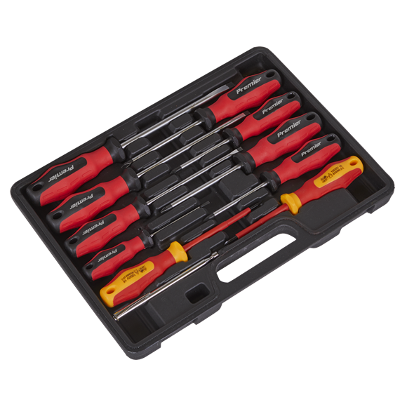 Sealey Screwdriver Set 11pc PowerMAXï AK4332 Sealey - Dynamic Drive
