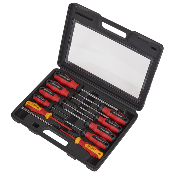 Sealey Screwdriver Set 11pc PowerMAXï AK4332 Sealey - Dynamic Drive