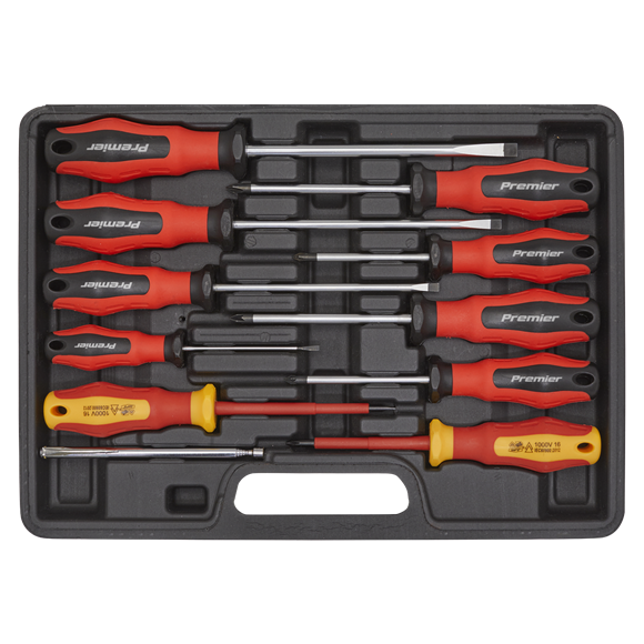 Sealey Screwdriver Set 11pc PowerMAXï AK4332 Sealey - Dynamic Drive