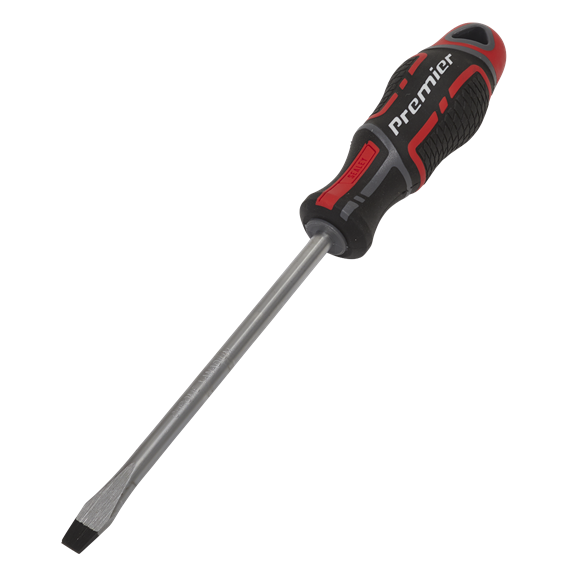 Sealey Screwdriver Slotted 8 x 150mm GriPMAXï AK4356 Sealey - Dynamic Drive