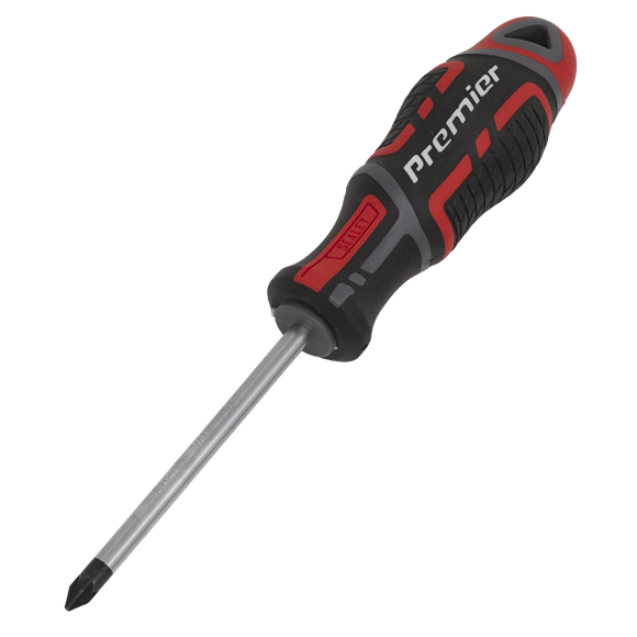 Sealey Screwdriver Pozi #1 x 75mm GriPMAXï AK4365 Sealey - Dynamic Drive