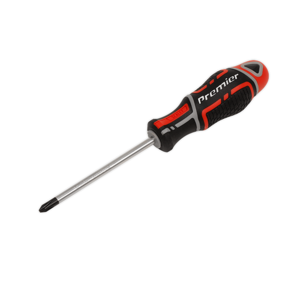 Sealey Screwdriver Pozi #2 x 100mm GriPMAXï AK4366 Sealey - Dynamic Drive