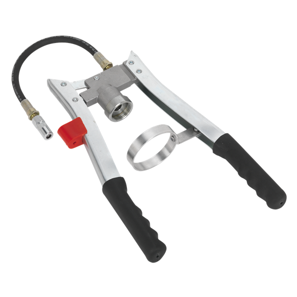 Sealey Double Lever Grease Gun AK4403 Sealey - Dynamic Drive