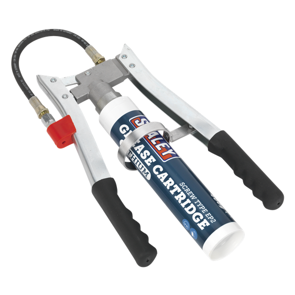 Sealey Double Lever Grease Gun AK4403 Sealey - Dynamic Drive