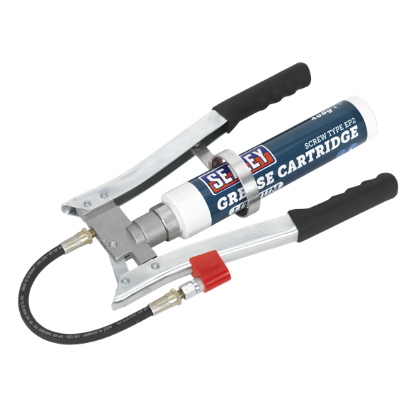 Sealey Double Lever Grease Gun AK4403 Sealey - Dynamic Drive