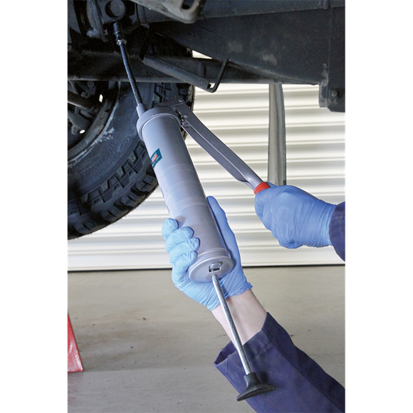 Sealey Side Lever Grease Gun 3-Way Fill AK443 Sealey - Dynamic Drive