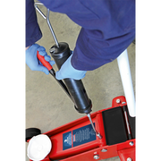 Sealey Side Lever Grease Gun 3-Way Fill AK445 Sealey - Dynamic Drive