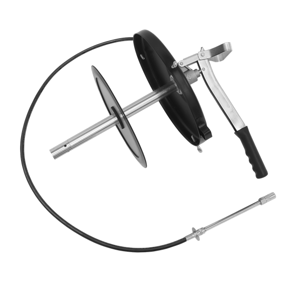 Sealey Bucket Greaser with Follower Plate 12.5kg Extra-Heavy-Duty AK455 Sealey - Dynamic Drive