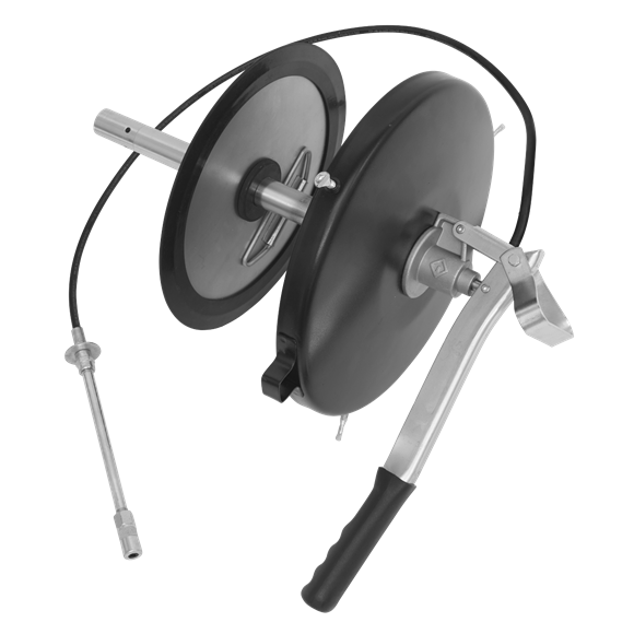 Sealey Bucket Greaser with Follower Plate 12.5kg Extra-Heavy-Duty AK455 Sealey - Dynamic Drive