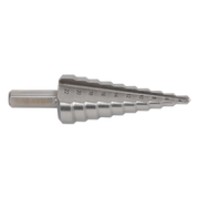 Sealey HSS M2 Step Drill Bit 4-22mm Double Flute AK4722 Sealey - Dynamic Drive