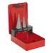 Sealey HSS M2 Step Drill Bit Set 3pc Double Flute AK4733 Sealey - Dynamic Drive