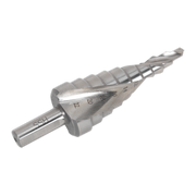 Sealey HSS 4341 Step Drill Bit 4-22mm Spiral Flute AK4747 Sealey - Dynamic Drive