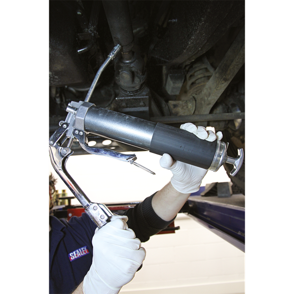 Sealey Grease Gun 2-Way Operating 3-Way Fill Heavy-Duty AK48 Sealey - Dynamic Drive