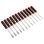 Sealey Nut Driver Set 12pc AK4911 Sealey - Dynamic Drive