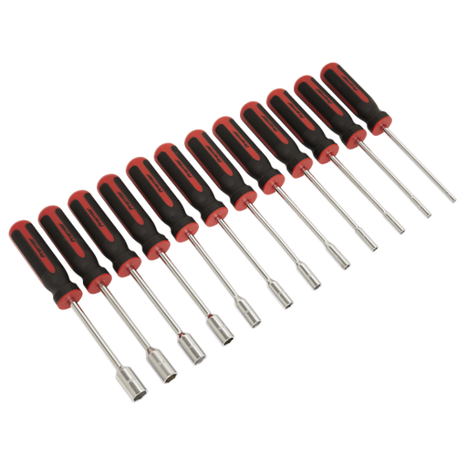 Sealey Nut Driver Set 12pc AK4911 Sealey - Dynamic Drive