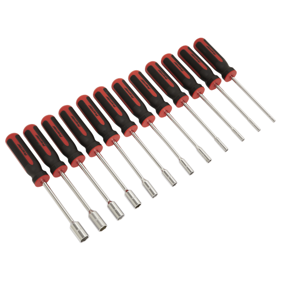 Sealey Nut Driver Set 12pc AK4911 Sealey - Dynamic Drive