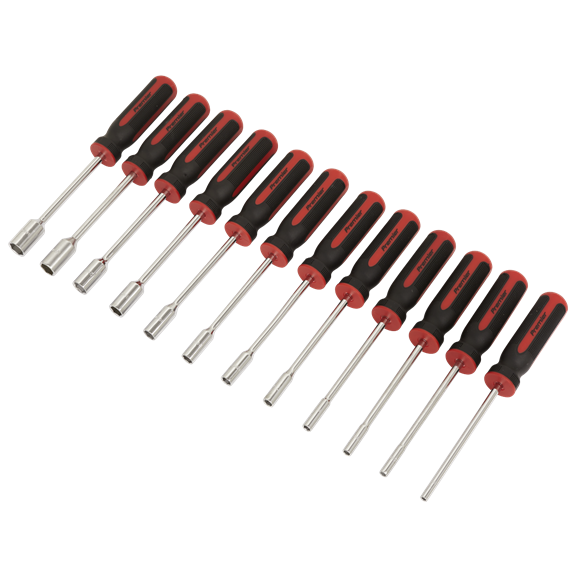 Sealey Nut Driver Set 12pc AK4911 Sealey - Dynamic Drive