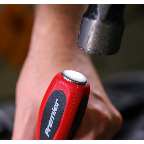 Sealey Premier 6pc Hammer Thru Cap Screwdriver Set Slotted Phillips Bolster Sealey  - Dynamic Drive
