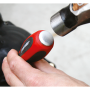 Sealey Premier 6pc Hammer Thru Cap Screwdriver Set Slotted Phillips Bolster Sealey  - Dynamic Drive