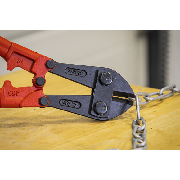 Sealey Bolt Cropper 450mm 8mm Capacity AK508 Sealey - Dynamic Drive