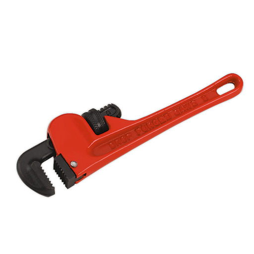 Sealey Pipe Wrench European Pattern 200mm Cast Steel AK5101 Sealey - Dynamic Drive
