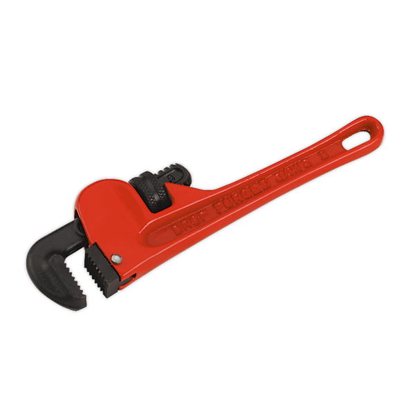 Sealey Pipe Wrench European Pattern 200mm Cast Steel AK5101 Sealey - Dynamic Drive