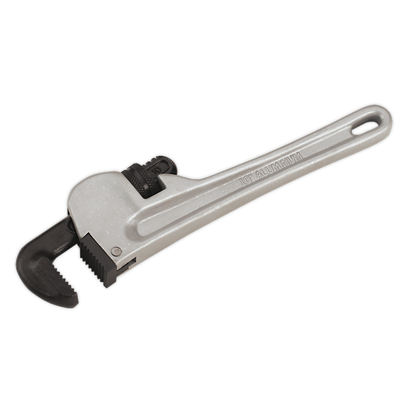 Sealey Pipe Wrench European Pattern 250mm Aluminium Alloy AK5106 Sealey - Dynamic Drive