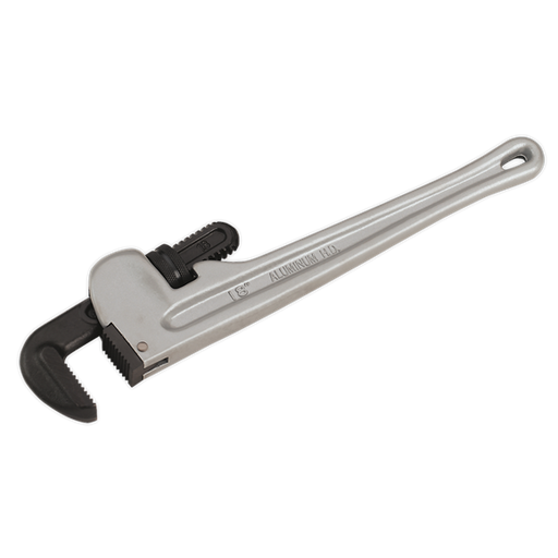 Sealey Pipe Wrench European Pattern 450mm Aluminium Alloy AK5109 Sealey - Dynamic Drive