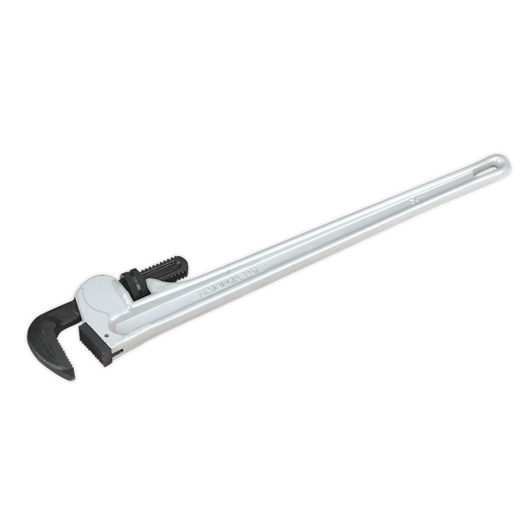 Sealey Pipe Wrench European Pattern 915mm Aluminium Alloy AK5111 Sealey - Dynamic Drive