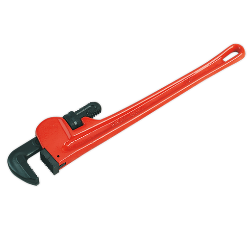 Sealey Pipe Wrench European Pattern 610mm Cast Steel AK5112 Sealey - Dynamic Drive
