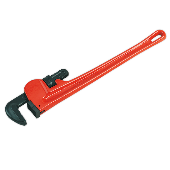 Sealey Pipe Wrench European Pattern 610mm Cast Steel AK5112 Sealey - Dynamic Drive