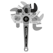 Sealey Adjustable Multi-Angle Pipe Wrench9-38mm AK5115 Sealey - Dynamic Drive
