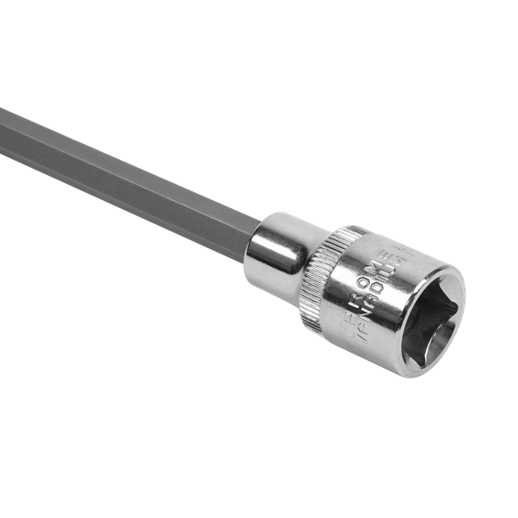 Sealey Spline Socket Bit Extra-Long M8 x 800mm 1/2"Sq Drive AK5535 Sealey - Dynamic Drive