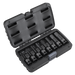 Sealey Impact Hex Socket Bit Set 8pc 1/2"Sq Drive AK5601 Sealey - Dynamic Drive