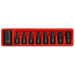 Sealey Impact TRX-Star* Bit & Holder Set 9pc 1/2"Sq Drive AK5610 Sealey - Dynamic Drive