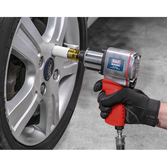 Sealey Impact Socket & Wheel Nut Remover Set 15pc 1/2"Sq Drive AK5615M Sealey - Dynamic Drive