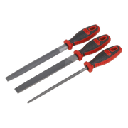 Sealey 3pc 200mm Engineer's File Set AK572 Sealey - Dynamic Drive