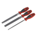 Sealey 3pc 200mm Engineer's File Set AK572 Sealey - Dynamic Drive