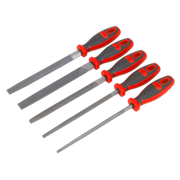 Sealey Engineerïs File Set 5pc 200mm AK573 Sealey - Dynamic Drive