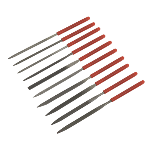 Sealey Needle File Set 10pc AK576 Sealey - Dynamic Drive