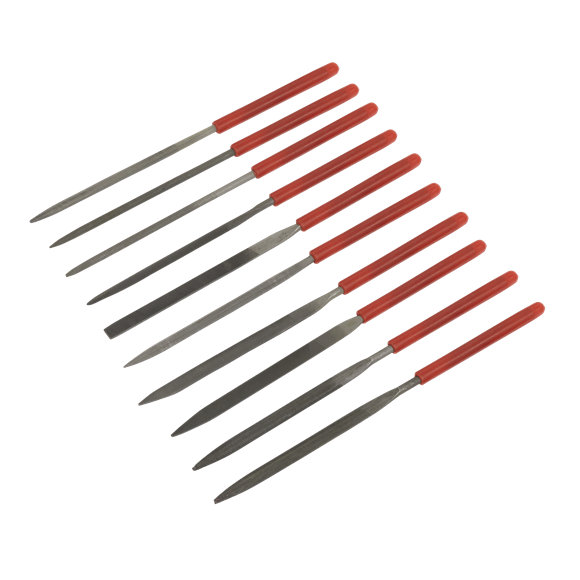 Sealey Needle File Set 10pc AK576 Sealey - Dynamic Drive