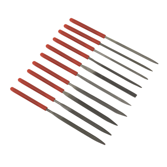 Sealey Needle File Set 10pc AK576 Sealey - Dynamic Drive